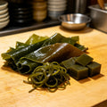 Fresh Green Kelp Seaweed Strips