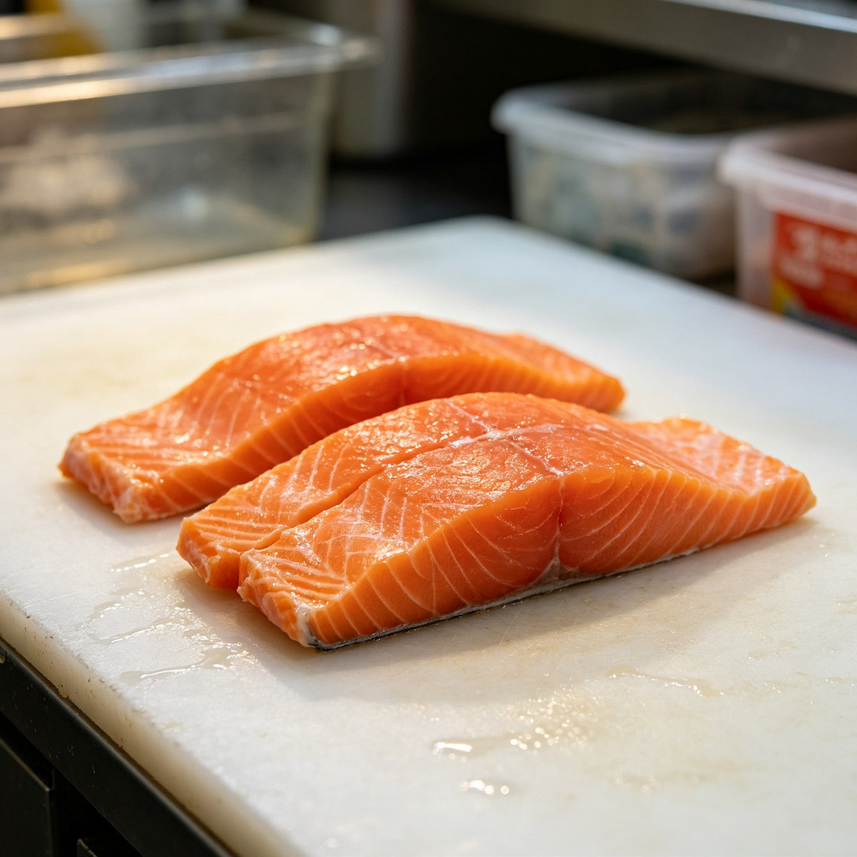 Premium Fresh Seared Salmon Fillets