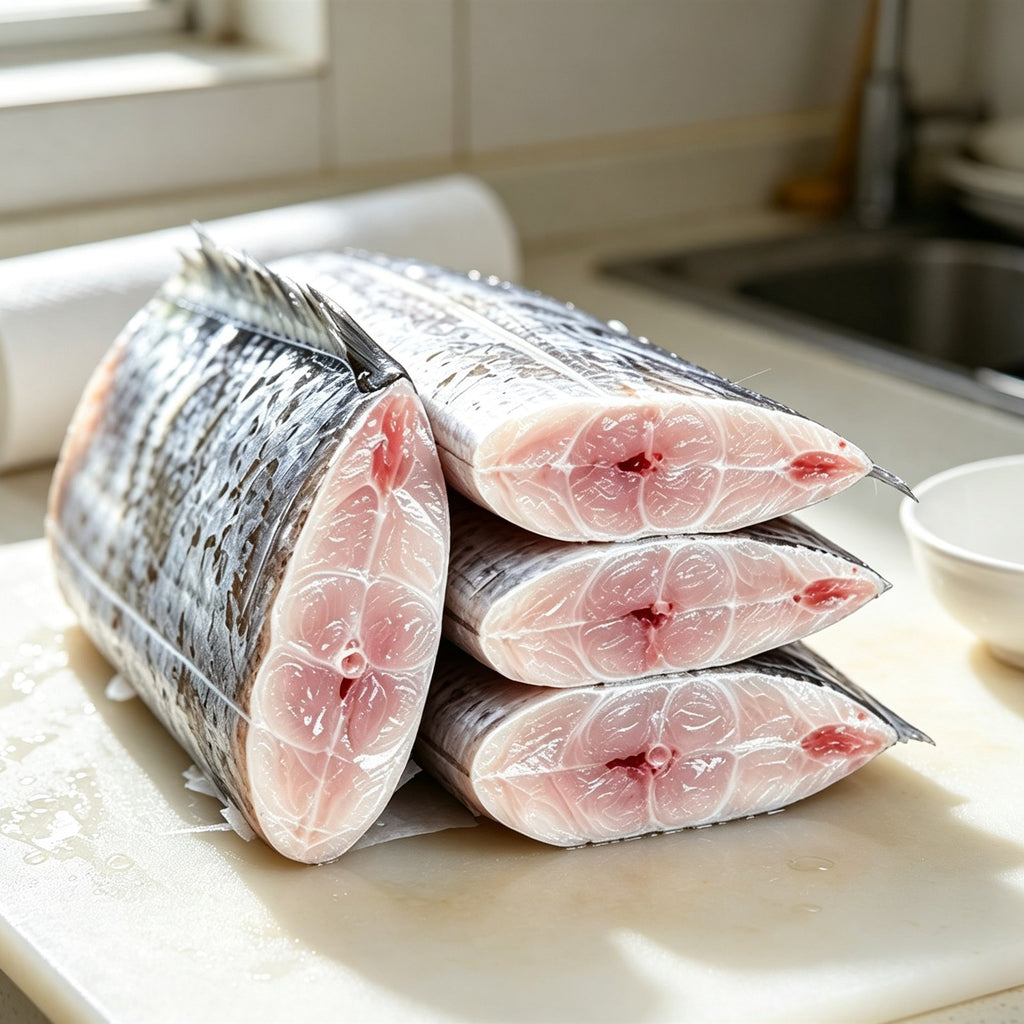 Fresh Raw Ribbonfish Cut Steaks